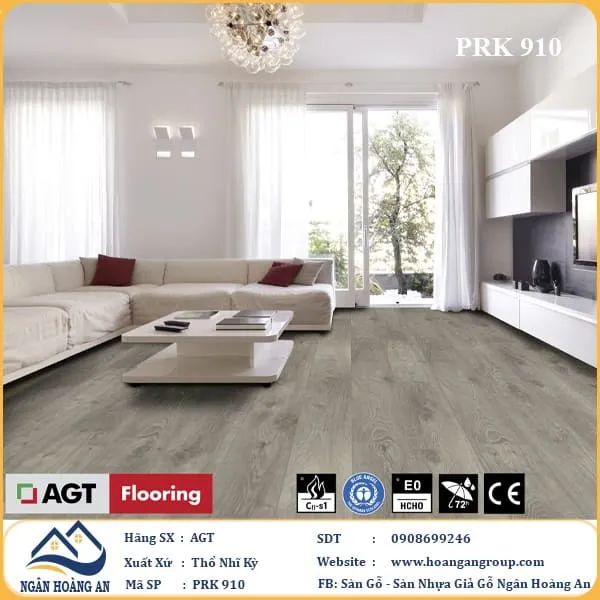 Sàn Gỗ Công Nghiệp AGT Effect PRK910 12mm